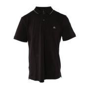 Slim Fit Polo i Sort