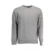 Stilfuldt Gråt Bomulds Sweatshirt