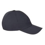 Blå Microfiber Baseball Cap Vandafvisende