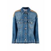 Denim Broderet Jakke