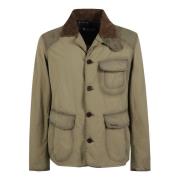 Vasket Bomuld Sand Blazer