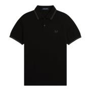 Klassisk Twin Tipped Polo Sort