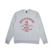 Grå U Crew Sweatshirt