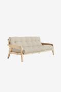 Karup Design - Sofa Grab, Natur bund - Beige - Sovesofaer - - Homeroom