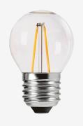 PR Home - Shine LED Filament Globe Clear E27 - Transparent - Lyskilder...