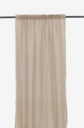 Venture Home - Gardin Elena med løbegang 2-pak - Beige - Gardinfag med...