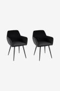 Loft24 - Spisebordsstol Live - Sort - Stole - - Homeroom