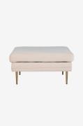 Venture Home - Siddepuf Boom - Beige - Fodskamler & puffer - - Homeroo...