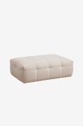 Hanah Home - Skammel - Taha - Beige - Fodskamler & puffer - - Homeroom