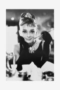 Malerifabrikken - Poster Audrey Hepburn 1 - Sort - Posters - - Homeroo...