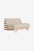 Karup Design - Sovesofa Roots 140 Rå bund - Beige - Sovesofaer - - Hom...