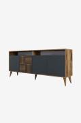 Hanah Home - Aflastningsbord Milan 180 cm - Brun - Skænke & sideboards...