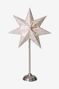 Star Trading - Stjerne på fod Antique - Hvid - Adventsstjerner - - Hom...