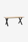 Håum - Bordplade Falkenberg 3,5 x 180 x 90 cm - Brun - Spiseborde - - ...