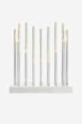 Markslöjd - ROMANS Lysestage 15L LED - Hvid - Adventslysestager - - Ho...