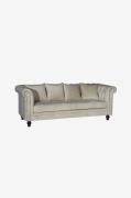 Venture Home - Sofa, Valleta 3-pers. - Natur - 3-pers. sofaer - - Home...