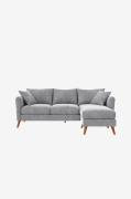 Novogratz - Sofa vendbart modul med puder Magnolia - Grå - Sofaer - - ...