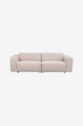 Rowico Home - Sofa Willard, 3-pers. med chaiselong Højre - Beige - 3-p...