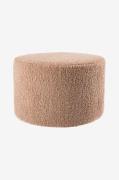 Nordic Furniture Group - Puf Shaun, diameter 55 - Beige - Fodskamler &...