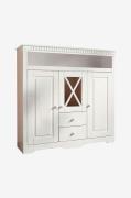 Loft24 - Highboard Lisa - Hvid - Skabe - - Homeroom