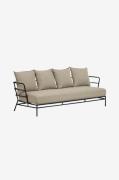 Kave Home - Sofa Mareluz, 3-pers. - Grå - Loungesofaer - - Homeroom