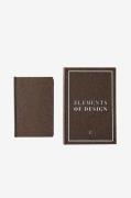 Zelected by Houze - Sofabordsbøger Elements of design sæt/2 - Brun - P...