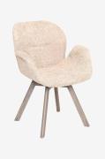 Nordic Furniture Group - Spisebordsstol Bjerke oak g 2 pack - Beige - ...