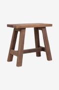 House Nordic - Bænk Barcelona, teak, 50x25xh45 cm - Brun - Bænke - - H...