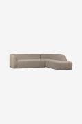 BePureHome - Hjørnesofa højre Sloping - Grå - 4-pers. sofaer - - Homer...