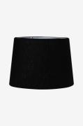 PR Home - Lampeskærm Sofia Classic Franza 40 cm - Sort - Lampeskærme -...