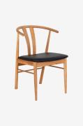 House Nordic - Spisebordsstol ARTENARA sæt af 2 - Beige - Stole med ar...