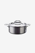 Hestan - Gryde med låg NanoBond Diameter 20 cm, 2,8 liter - Krom - Gry...