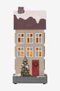 Star Trading - Dekoration Hus - Beige - Dekorativ julebelysning - - Ho...