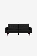 Dorel Home - Sovesofa Nola Modern - Sort - Sovesofaer - - Homeroom