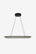 Aneta Lighting - Pendellampe Oda oval - Sort - Loftpendler - - Homeroo...