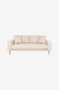 House Nordic - Sofa 2 1/2-pers. Lido - Beige - 2-pers. sofaer - - Home...