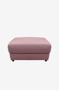 Loft24 - Ottoman Capena - Rosa - Fodskamler & puffer - - Homeroom