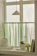 &Home - Café-gardin Mila - Grøn - Foldegardiner - - Homeroom