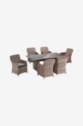 Venture Home - Spisegruppe Wembley - Natur - Spisegrupper - - Homeroom