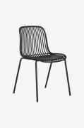 House Nordic - Havemøbler Branson - sæt med 4 - Sort - Spisestole - - ...