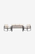 Venture Home - Catania Sofasæt - Sort - Loungemøbler - - Homeroom