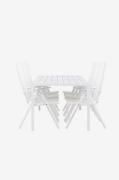 Venture Home - Break Spisesæt med stole Break - Hvid - Spisegrupper - ...