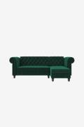Dorel Home - Sofa 3-personers sovesofa Felix - Blå - 3-pers. sofaer - ...