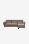 Loft24 - Sofa 3-personers sofa med 2 manuelle lænestole Lund - Hvid - ...