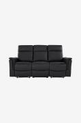 Loft24 - Sofa 3 Sæder Manuel Southbrook - Sort - 3-pers. sofaer - - Ho...