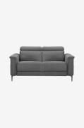 Loft24 - Hjørnesofa 3 sæder 1 liggestol venstre manuel Lund - Grå - 3-...