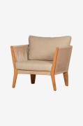 WOOOD - Have Lænestol San Remo - Beige - Havestole - - Homeroom