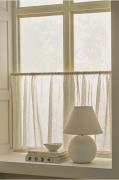 &Home - Café-gardin Mila - Beige - Foldegardiner - - Homeroom