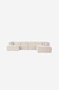 Hanah Home - Hjørnesofa Lingo - Hvid - Sofaer - - Homeroom