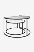 Dorel Home - Kaffebord Indskudsborde Moon Phases - Hvid - Sofaborde - ...